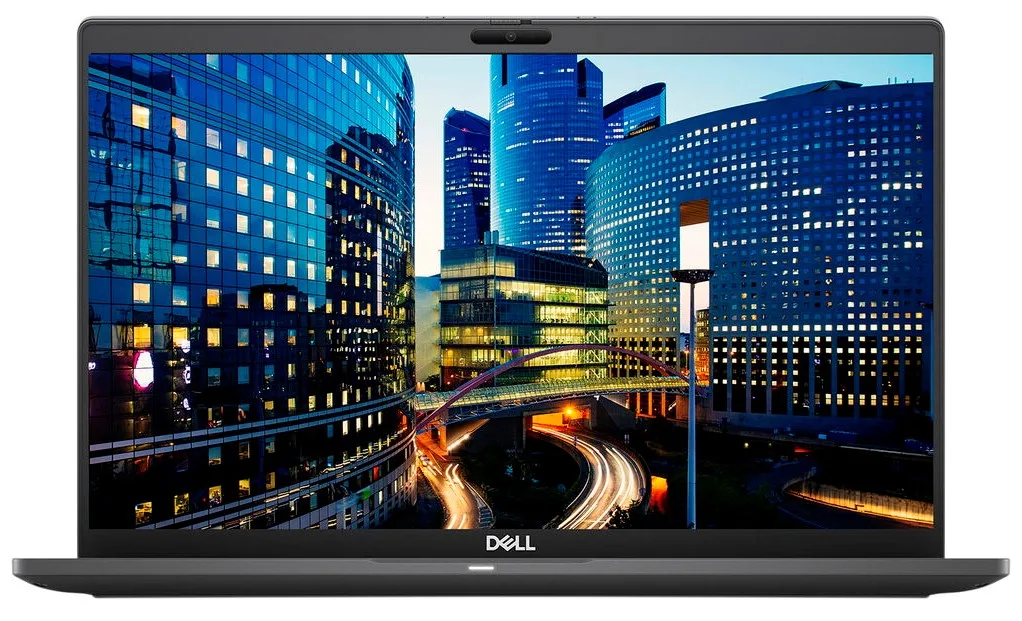 Silver Dell Latitude 7410 14 inch laptop closed view