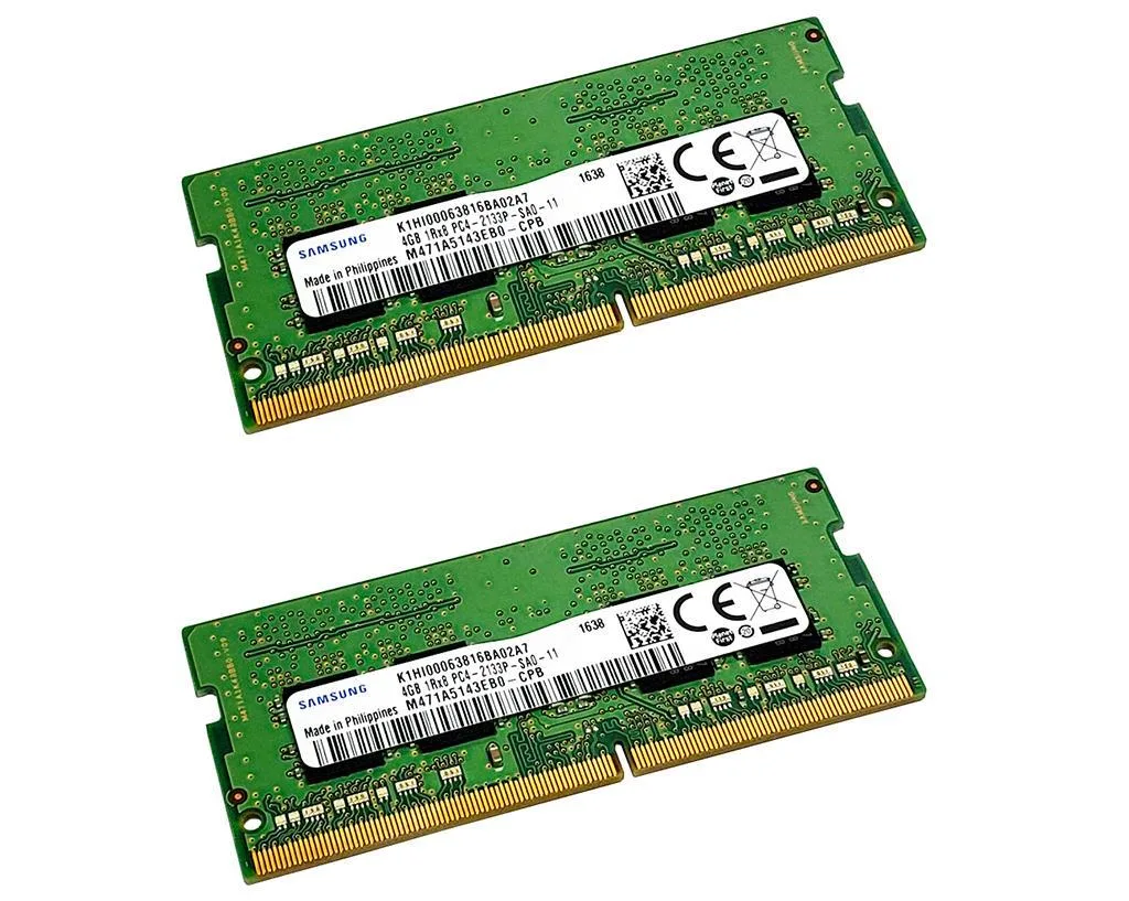 SAMSUNG SAMSUNG 8GB Kit (2x4GB) DDR4 2133MHz 260-Pin Laptop RAM M471A5143EB0-CPB — fotografia produsului