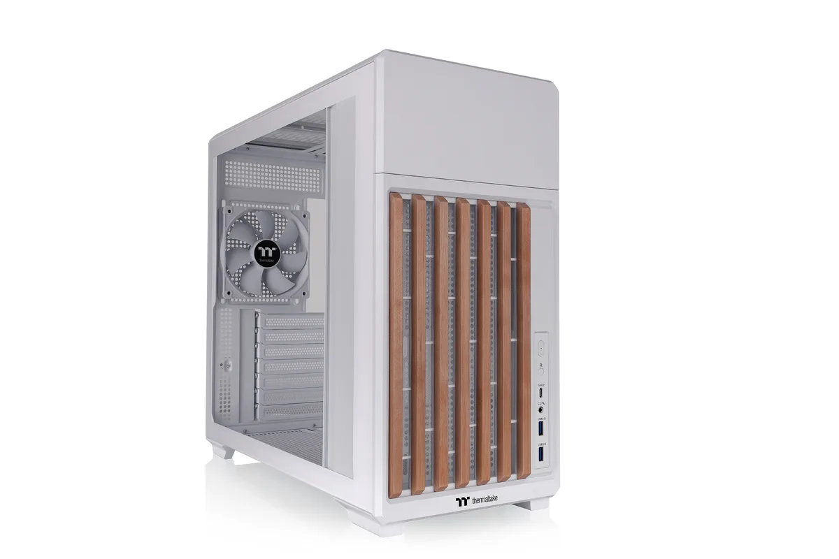 Thermaltake Thermaltake TR300 WS CA-11M-00M6WN-WS PC case Snow — photo du produit