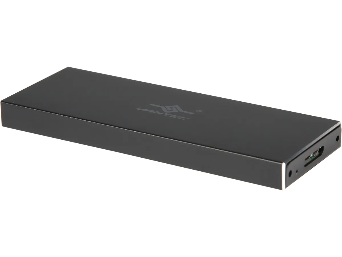 Vantec Vantec NST-M2STS3-BK M.2 SATA drive enclosure 2242 2260 2280 USB 3.0 — ภาพสินค้า