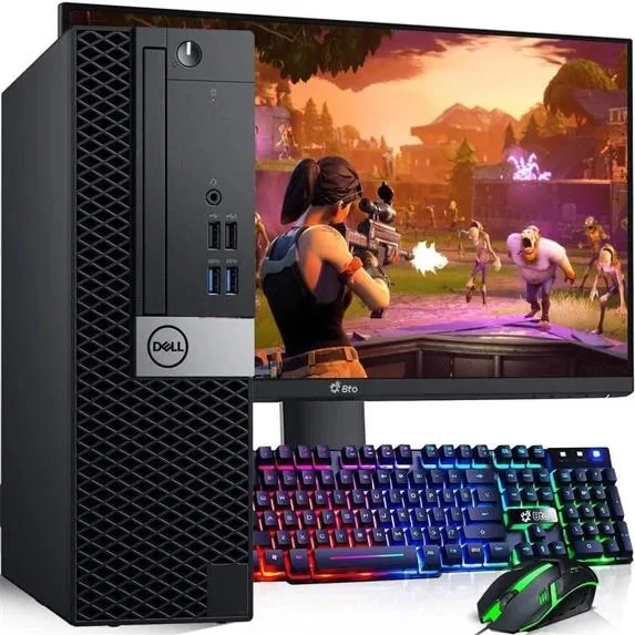 DELL DELL 3070 SFF i5-8500 16GB 256GB GT 1030 22" desktop PC — produktfoto