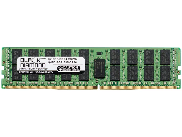 Black Diamond Memory Black Diamond Memory BD16G2133MQR26 16GB DDR4 2133 ECC Registered server RAM — product photo
