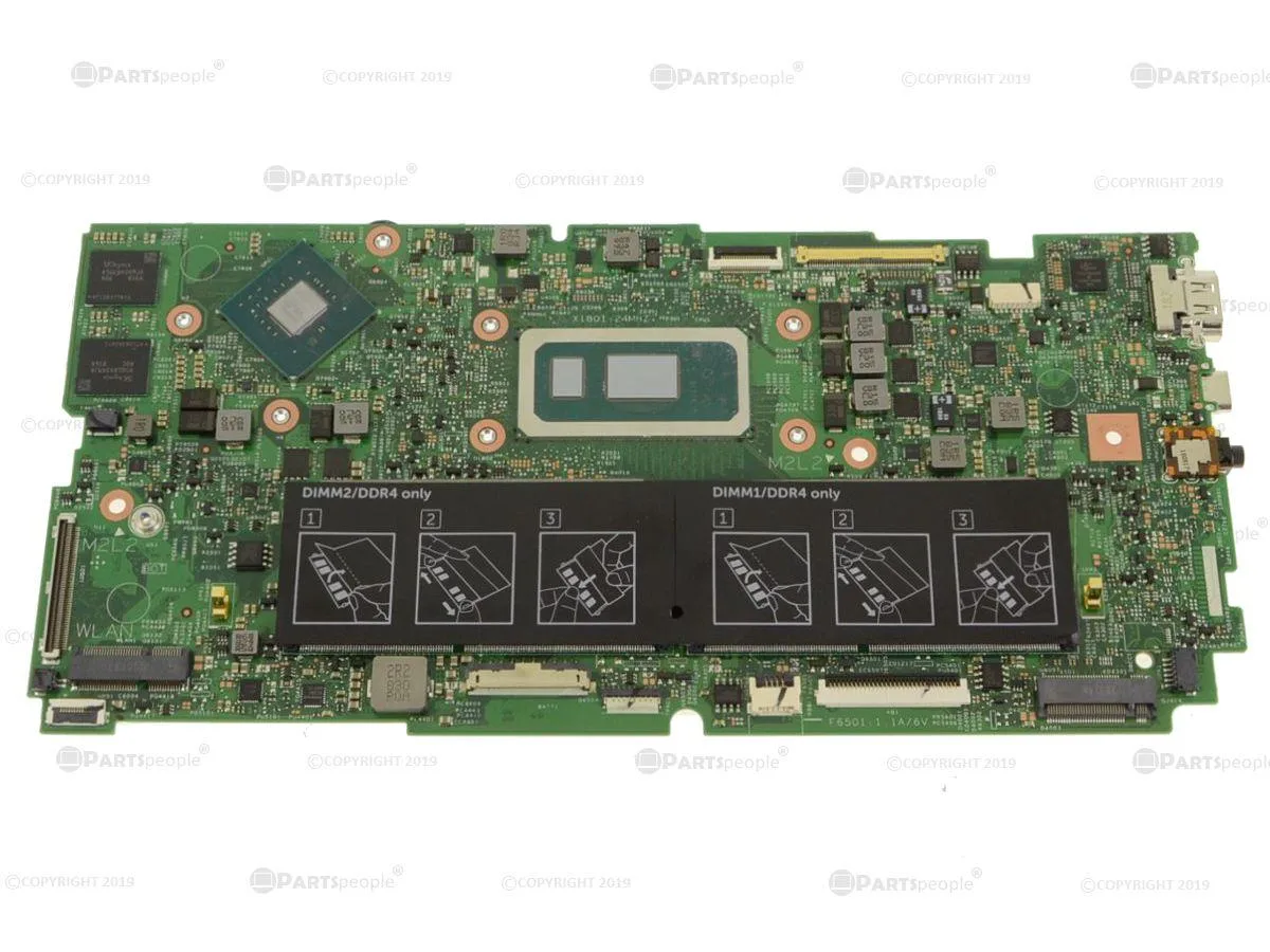 DELL DELL Inspiron 7586 2-in-1 Motherboard C6KN0 i7-8565U 1.8GHz MX150 — photo du produit