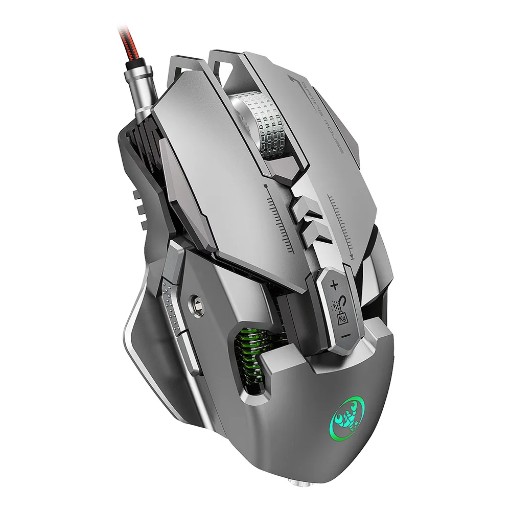 Hitoor Hitoor Gaming Mouse Wired 6400 DPI 7 Buttons Gray — foto del producto