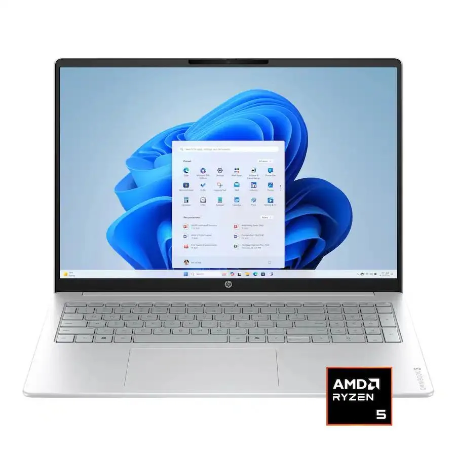 HP HP OmniBook 3 16.0" Touch WUXGA Ryzen 5 40 16GB 256GB Radeon 610M Glacier Silver — product photo