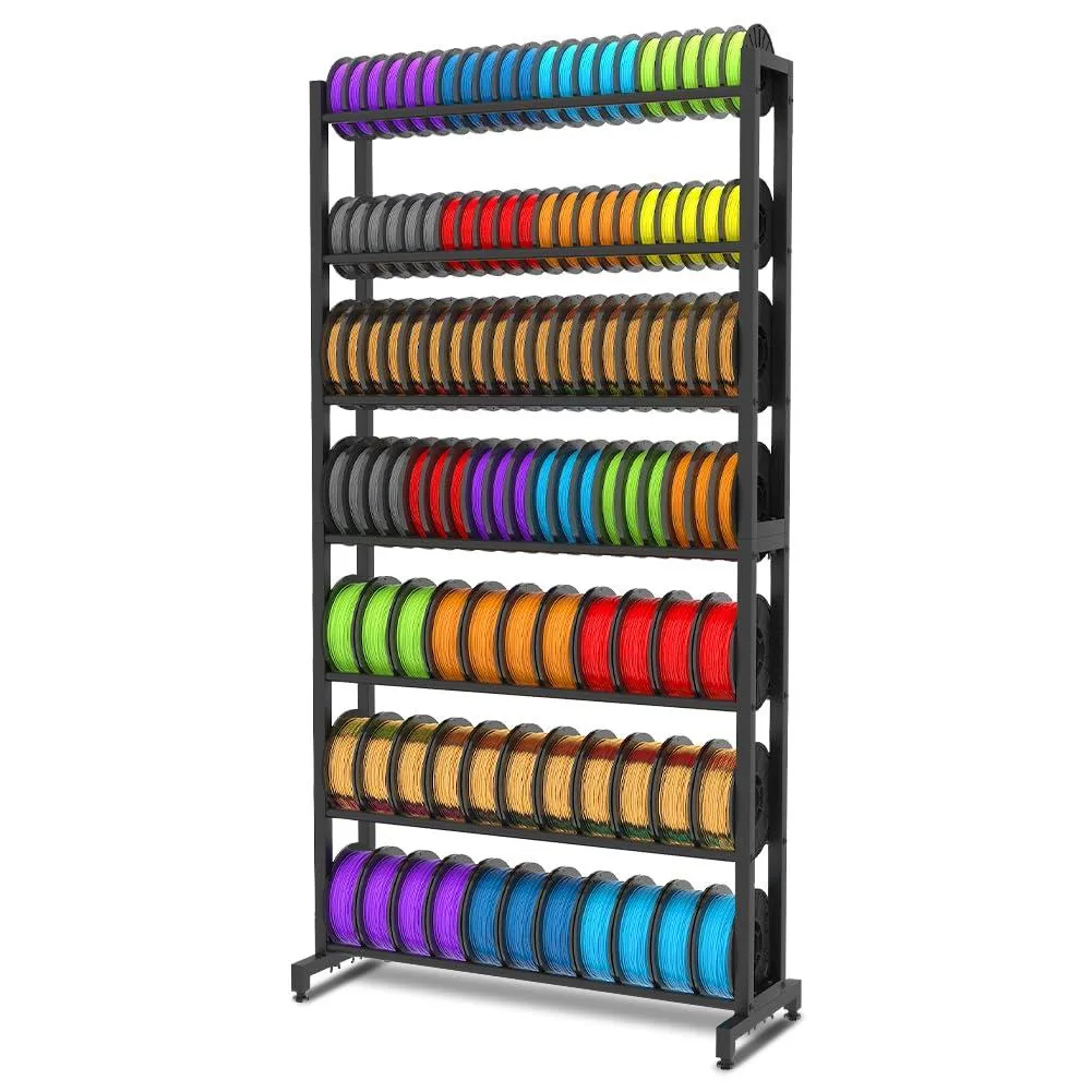 BFKK BFKK 7-Tier Filament Storage Rack 80 Spools 3D Printers Accessories — 제품 사진