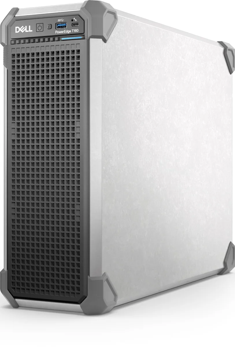 DELL DELL PowerEdge T160 rack server 3000197719306.1 Pentium G7400 3.7G 46W DDR5 5600MT/s 3.5in 300W — product photo