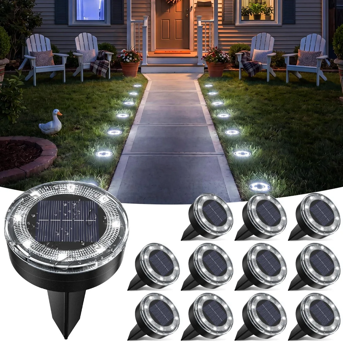  vighep B0F38J6JZC 12 pack 2.2 inch landscape lighting — termékfotó