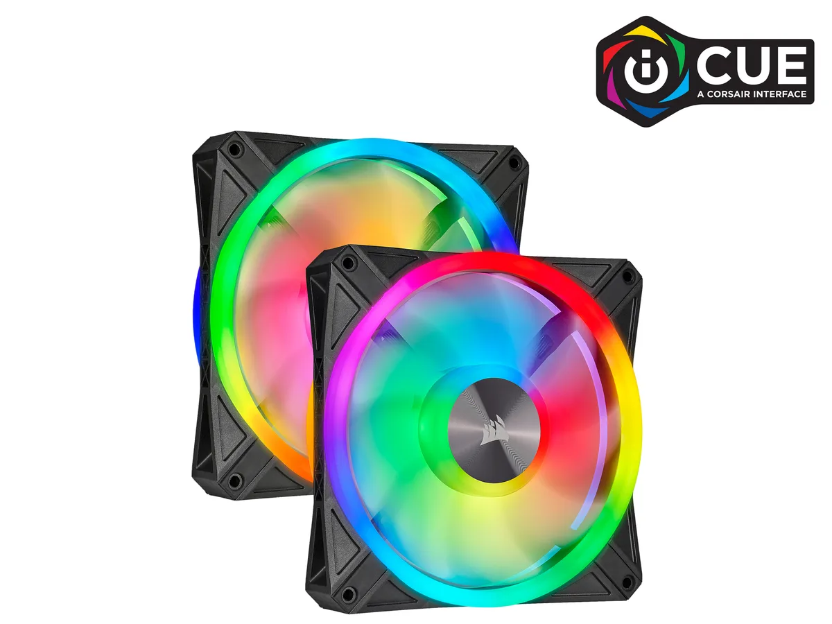 Corsair Corsair iCUE QL140 RGB Dual Pack 140mm Case Fan CO-9050100-WW — toote foto