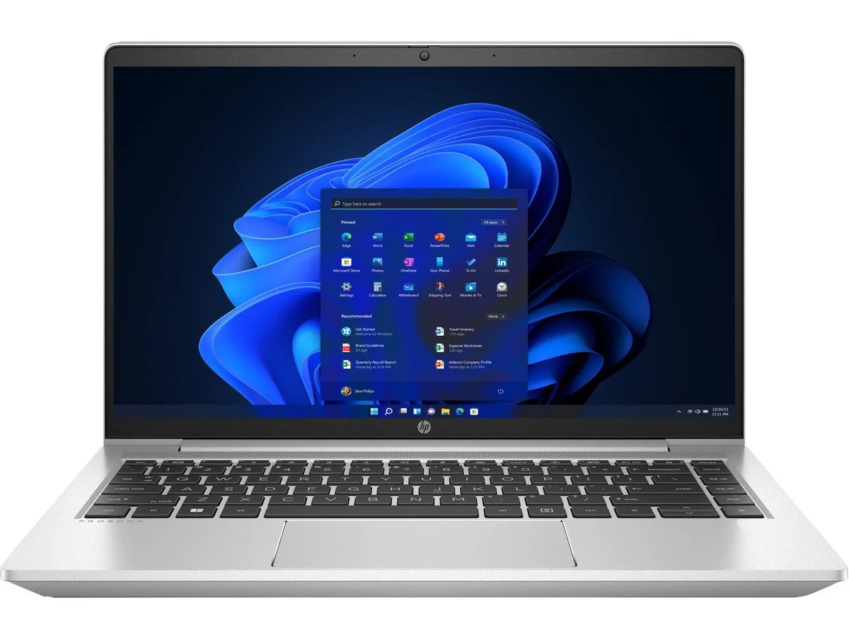 HP HP ProBook 445 G9 6N182 laptop AMD Ryzen 5 5625U 16GB DDR4 256GB SSD 14.0" FHD Silver — photo du produit