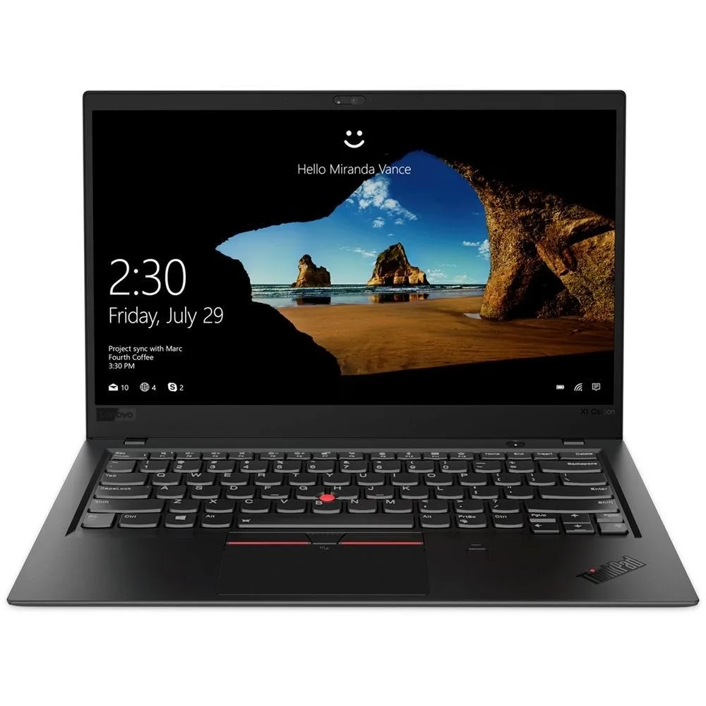 Lenovo Lenovo ThinkPad X1 Carbon Gen 6 14" 16GB 512GB i7-8650U 1.7GHz Windows 10 Pro Black — foto produk