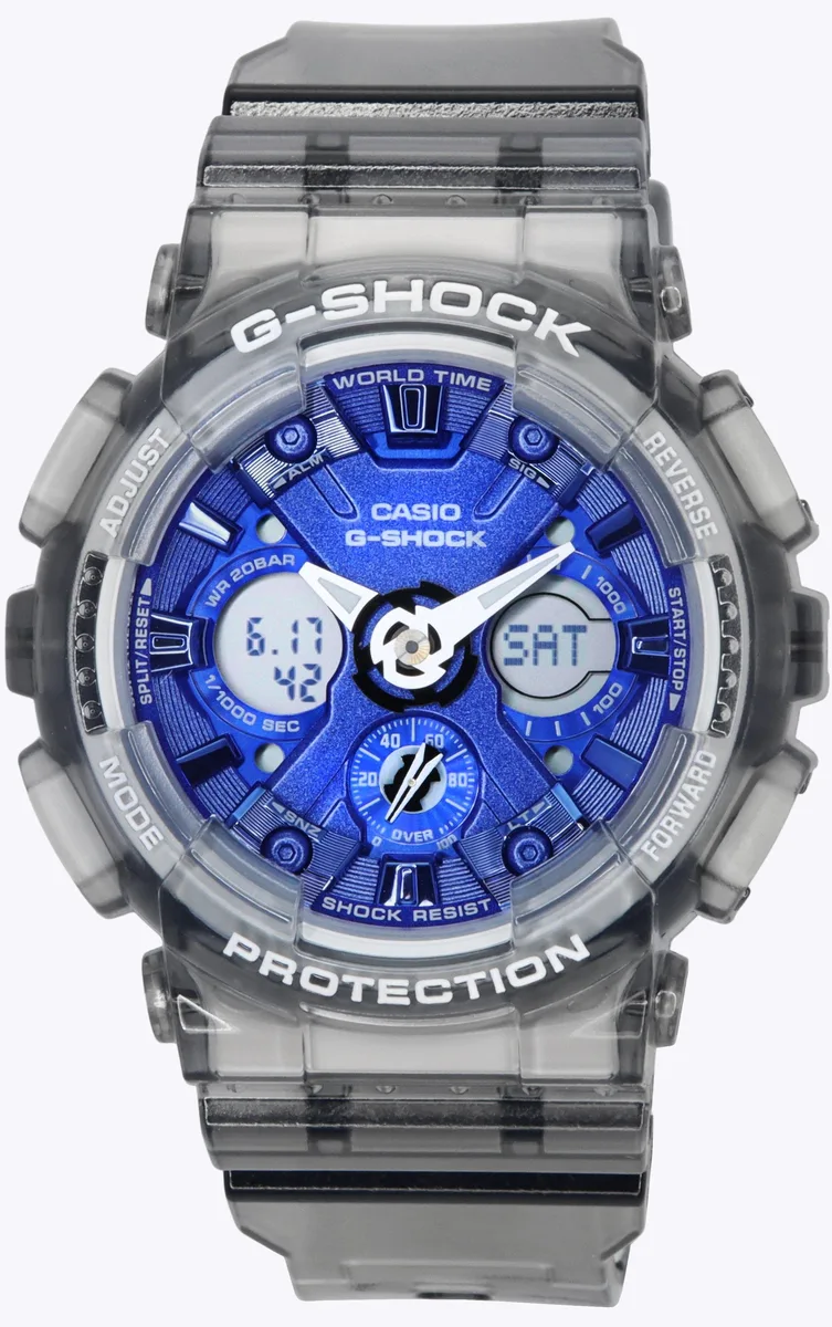CASIO CASIO G-SHOCK GMA-S120TB-8A Translucent Gray Watch — product photo