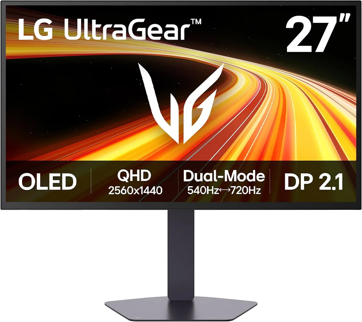 LG Electronics LG Electronics 27GX790B-B 27" OLED Gaming Monitor Dual Mode QHD 540Hz HD 720Hz — product photo