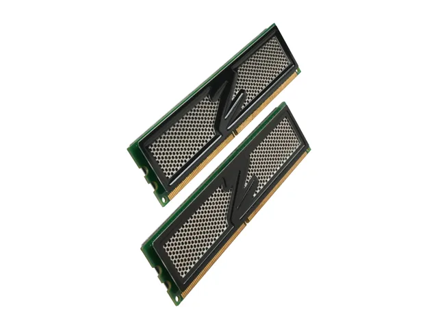 OCZ Storage Solutions OCZ Storage Solutions OCZ2VU8002GK 2GB (2 x 1GB) DDR2 800 (PC2 6400) CL5 desktop RAM — produkto nuotrauka