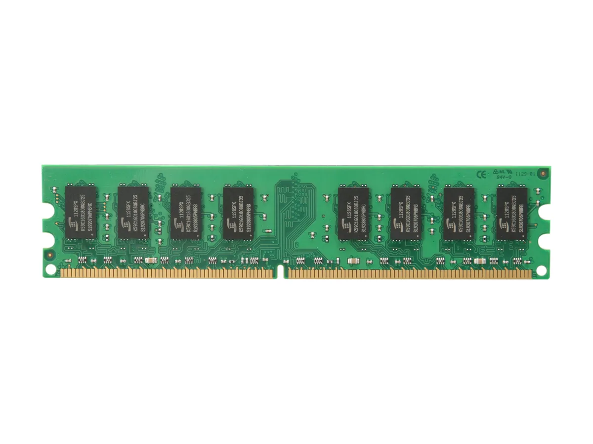 Kingston Technology Corp. Kingston Technology Corp. KVR800D2N6/2G 2GB DDR2 800 desktop RAM — photo du produit