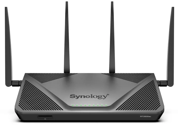 Synology Inc. Synology RT2600ac AC2600 wireless router — product photo