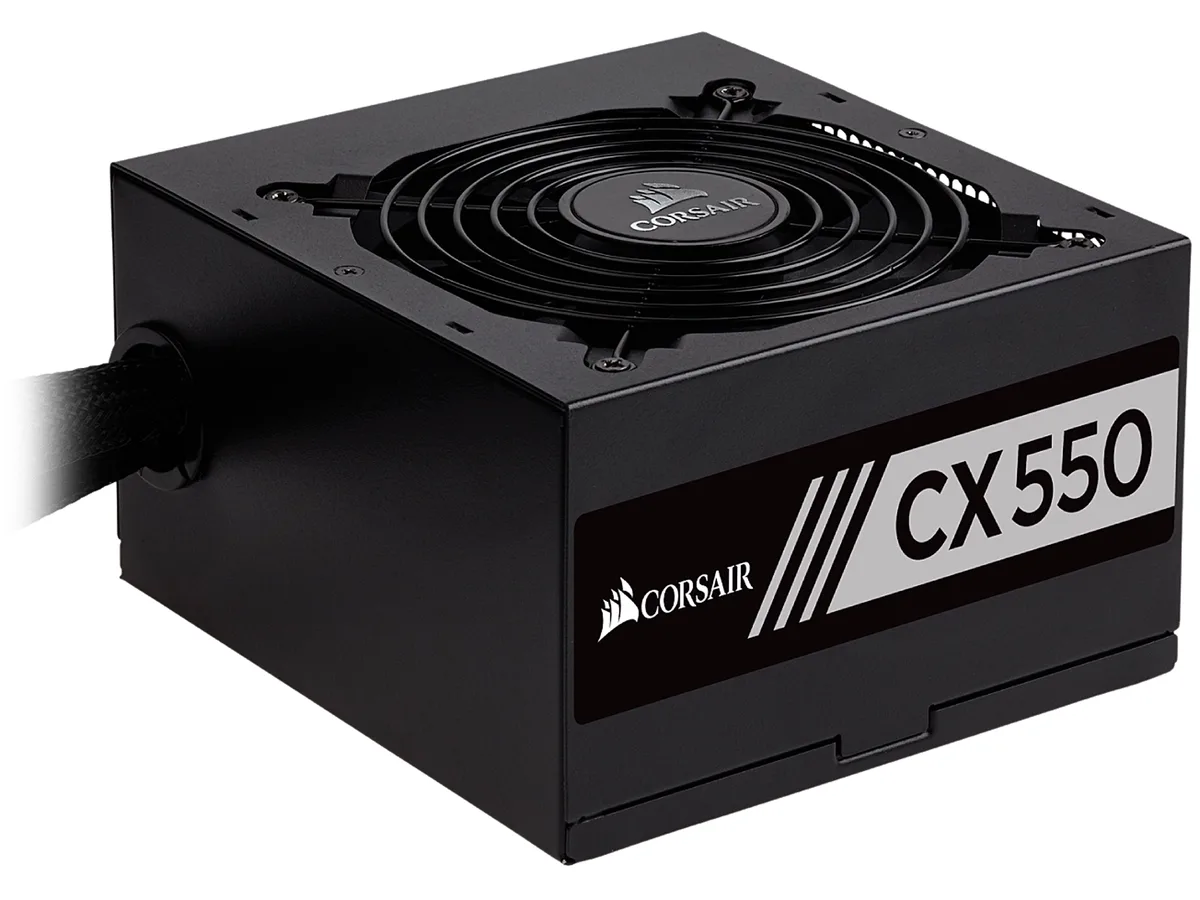 Corsair Corsair CX550 CP-9020121-NA 550W power supply — product photo