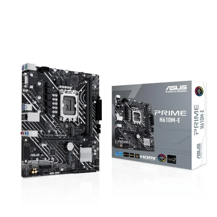 ASUS ASUS PRIME H610M-E Intel H610 (LGA 1700) mATX Intel motherboard DDR5 — product photo