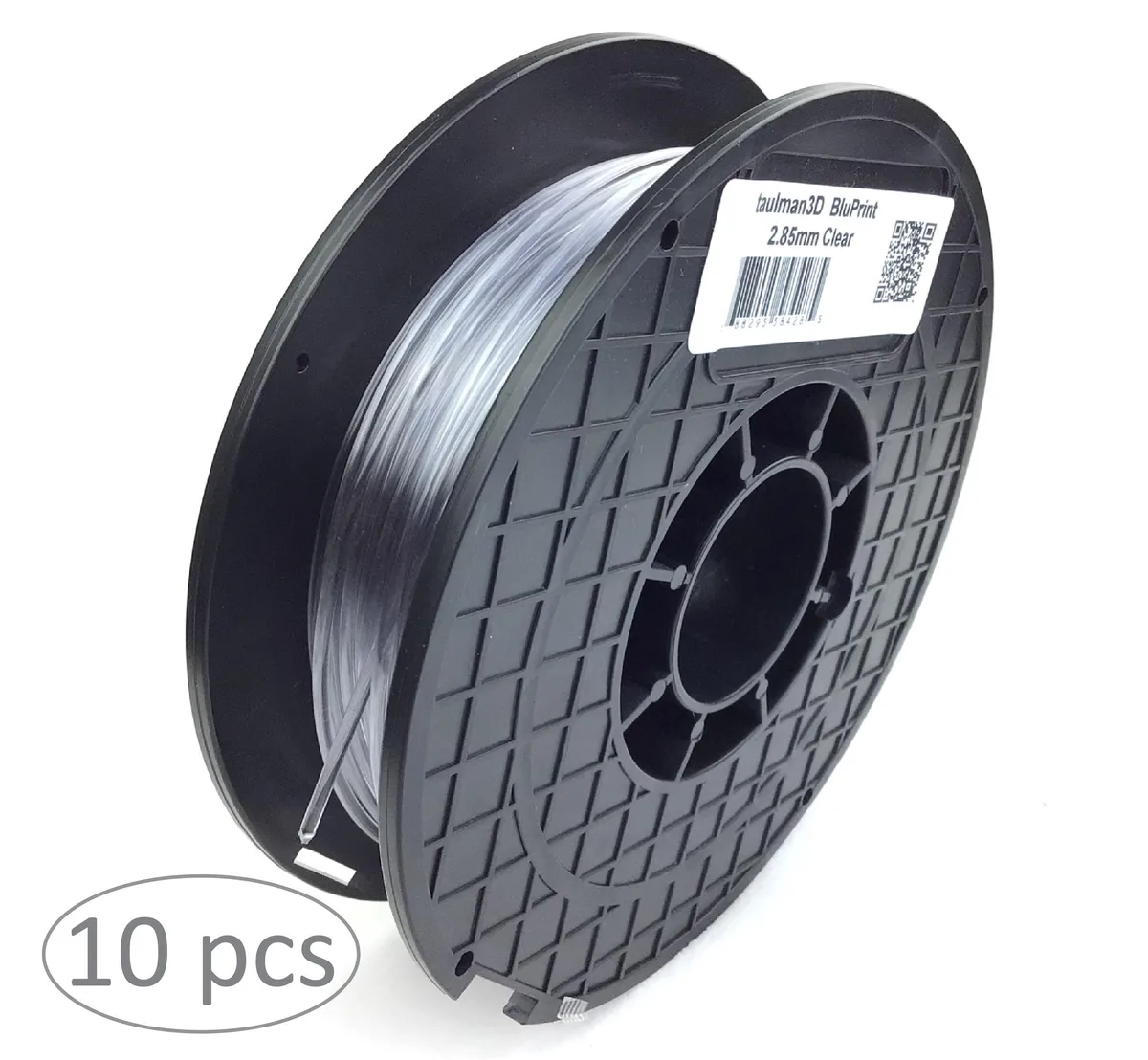Taulman 3D Taulman 3D BluPrint Filament 2.85mm Clear 10 Pack 3D Printers Accessories — 제품 사진
