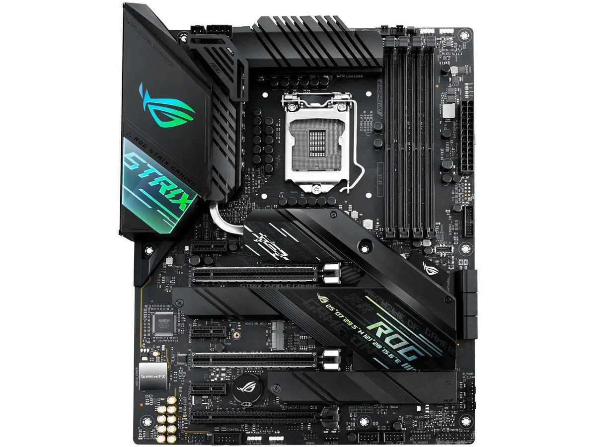 ASUS ASUS ROG STRIX Z490-F GAMING LGA 1200 Intel 10th Gen SATA 6Gb/s 12+2 Power Stages DDR4 4800 2.5Gb Intel — foto del prodotto