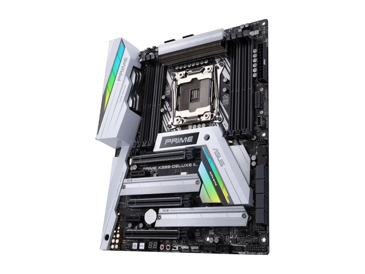 ASUS ASUS Prime X299-Deluxe II LGA 2066 Intel X299 SATA 3.1 ATX Motherboard — product photo