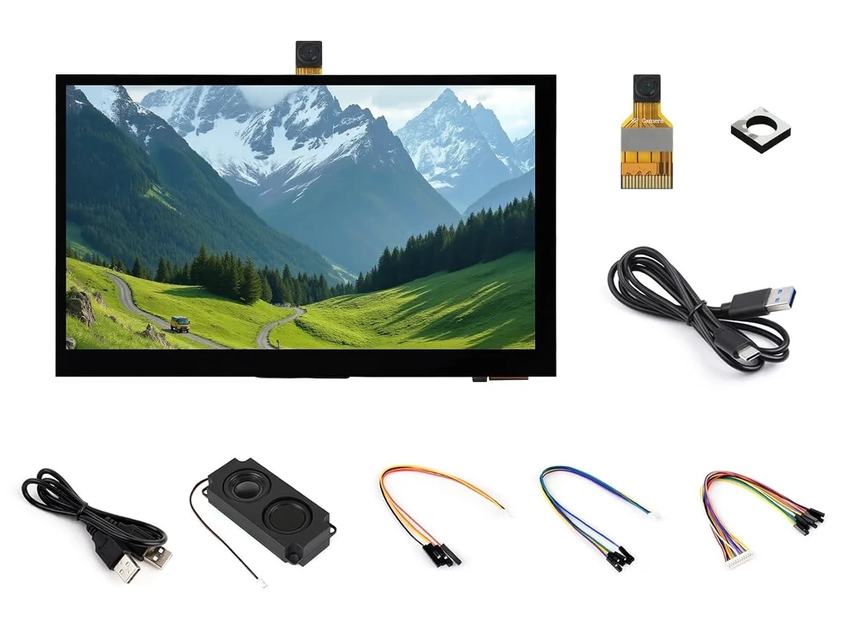 LORDWORLD LORDWORLD ESP32-P4-WIFI6 7inch IPS Touch Display Development Board with OV5647 Camera — 商品照片