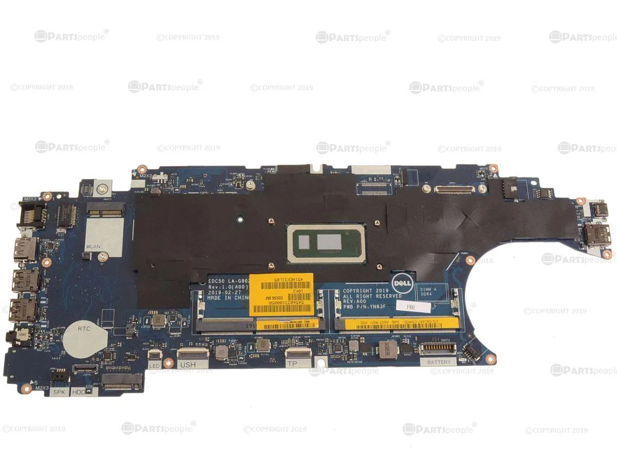 DELL DELL Precision 3540 Motherboard Intel Core i5-8365U 1.6 GHz 4.1 GHz Turbo 4C4X7 — 商品照片