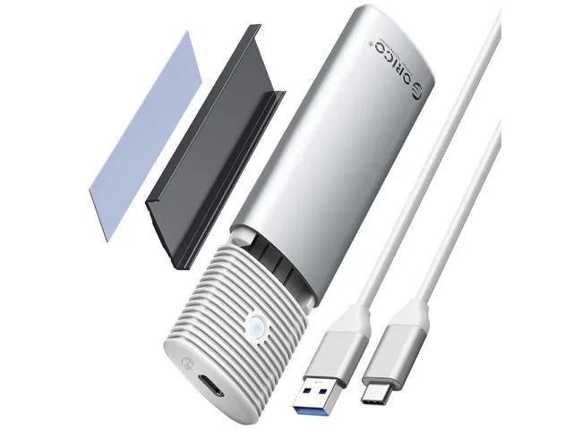 LORDWORLD LORDWORLD M.2 NVMe SATA Enclosure USB-C 3.2 10Gbps — produktbild