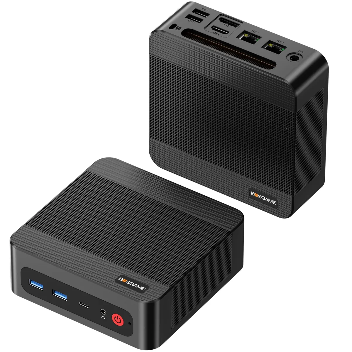 BOSGAME BOSGAME P3 Plus Mini PC AMD Ryzen 7 7840HS 16GB DDR5 1TB Windows 11 Pro Black — produktfoto