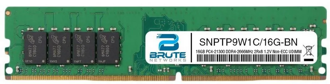 Brute Networks Brute Networks 16GB DDR4 2666 CL15 Non-ECC UDIMM 1.2V — photo du produit