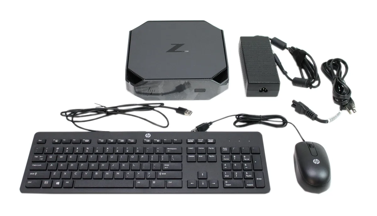 HP HP Z2 Mini G4 AI edge system i5-8500 16GB 512GB 5WH82US#ABA — product photo