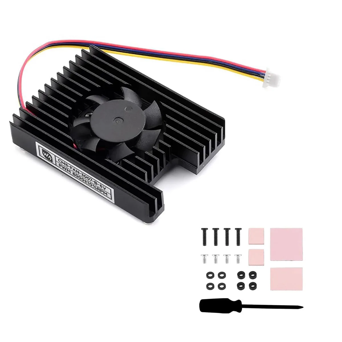 LORDWORLD LORDWORLD CM5-FAN-3007-B-5V Cooling Fan for Raspberry Pi CM5 — foto del prodotto