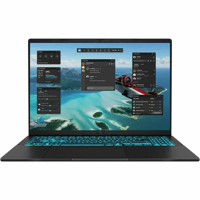 ASUS ASUS V16 V3607VM-DS79 16" Intel Core 7 240H 32 GB 1 TB RTX 5060 business laptop — fotografija proizvoda