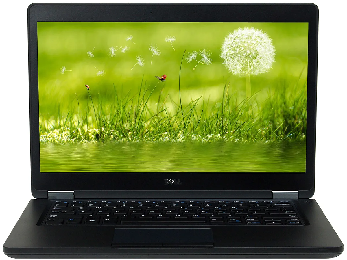 Refurbished Dell Latitude 5480 14.0 inch laptop in dark grey business chassis