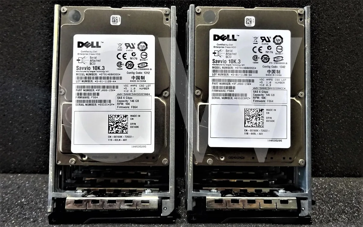 DELL DELL ST9146803SS 146GB 10000RPM 2.5" SAS internal hard drive — Produktfoto
