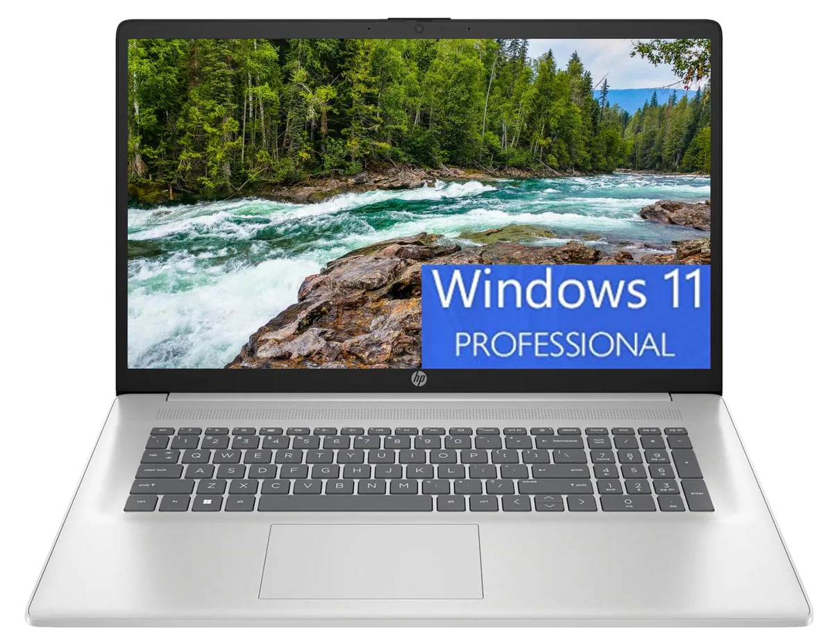 HP HP 17 Business Laptop 17.3" HD+ i3-1125G4 16GB 512GB SSD Silver — product photo