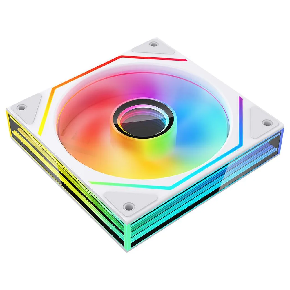 Jungle Leopard Jungle Leopard Prism6 MAX 120mm ARGB case fan White 1-pack — foto do produto
