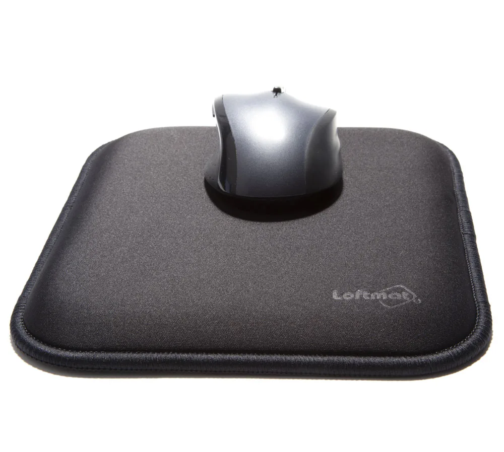 Loftmat Loftmat Cushioned Mouse Pad 9" x 8" Black The Office Small — 제품 사진