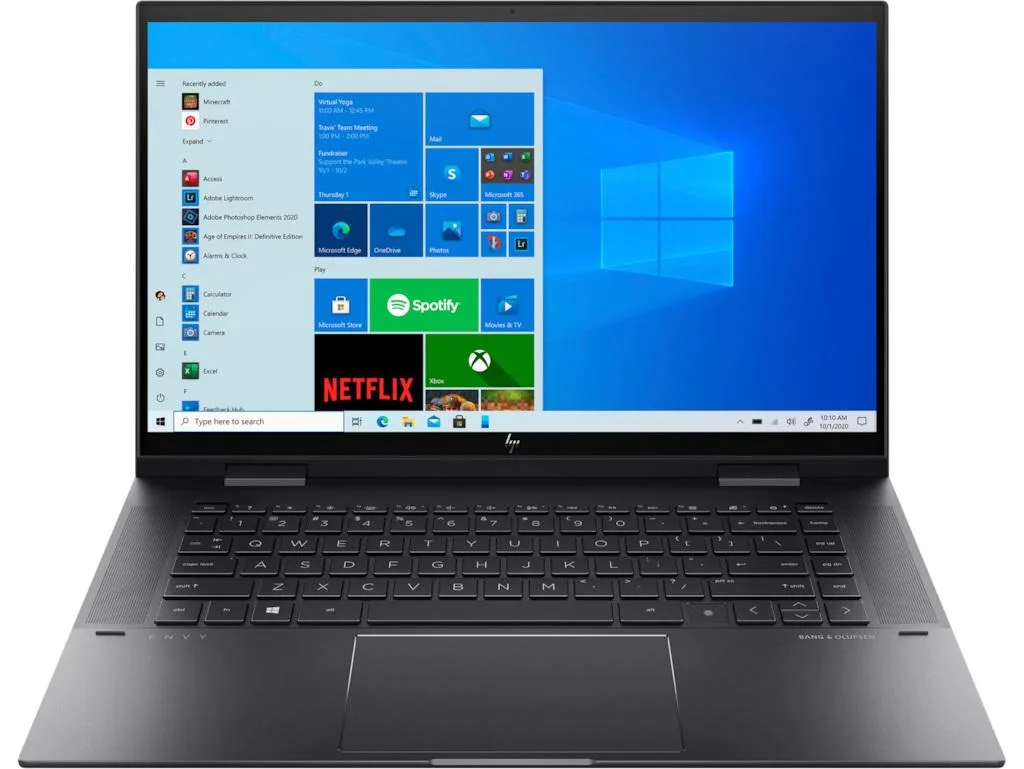 HP HP ENVY x360 15 laptop Ryzen 7 5700U 8GB 256GB 15.6" Touch FHD — produktbild