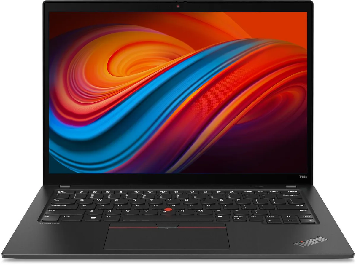 Lenovo Lenovo ThinkPad T14s Gen 3 14 laptop i5-1245U 16GB DDR5 256GB NVMe Windows 11 Pro Black Grade B — photo du produit