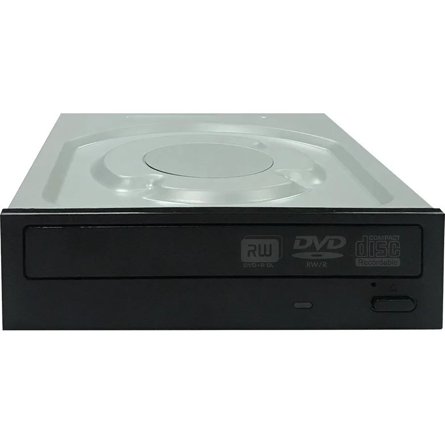 Black 5.25 inch SATA DVD burner with tray load
