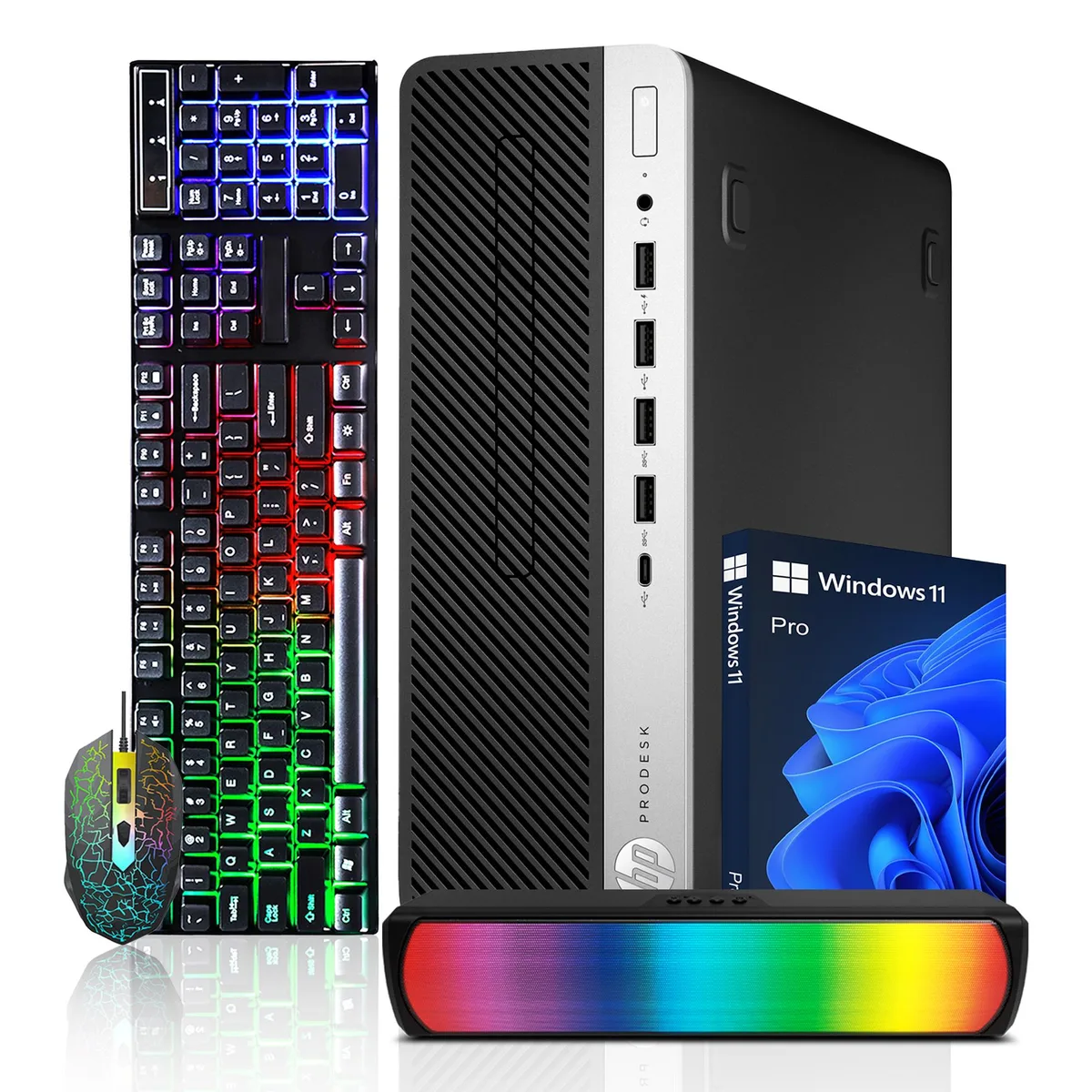 HP HP ProDesk 600 G4 SFF i7-8700 16GB 512GB NVMe desktop PC — product photo