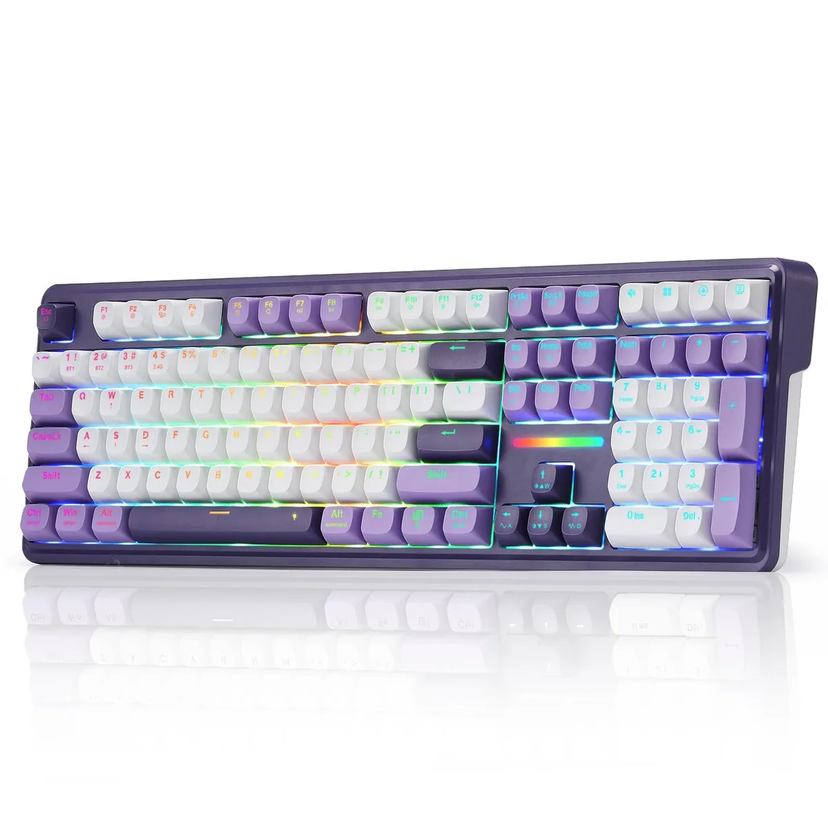 Redragon Antonium K745 PRO Wireless Gasket RGB Gaming Keyboard Mint Mambo Switch — 商品写真