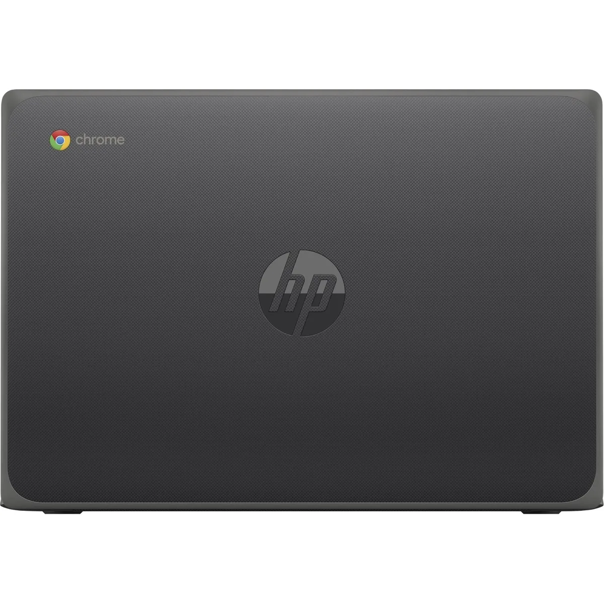 Compact HP Chromebook 11 G8 EE laptop with 11.6 inch display in dark finish