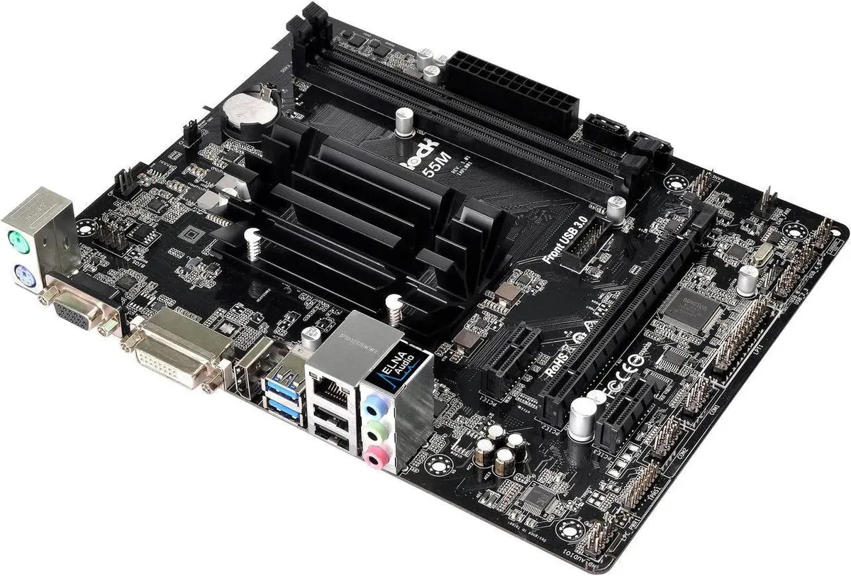 ASRock ASRock J3355M Intel Dual-Core J3355 2.5GHz Micro ATX Motherboard CPU Combo Embedded Solution — 商品写真