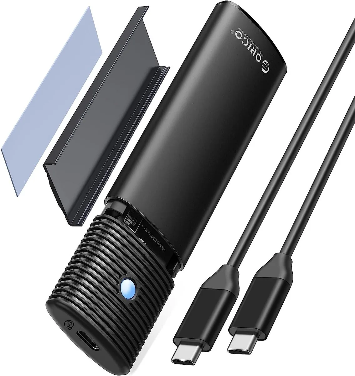 Orico Orico M.2 NVMe SATA drive enclosure USB-C 10Gbps 2230-2280 — product photo