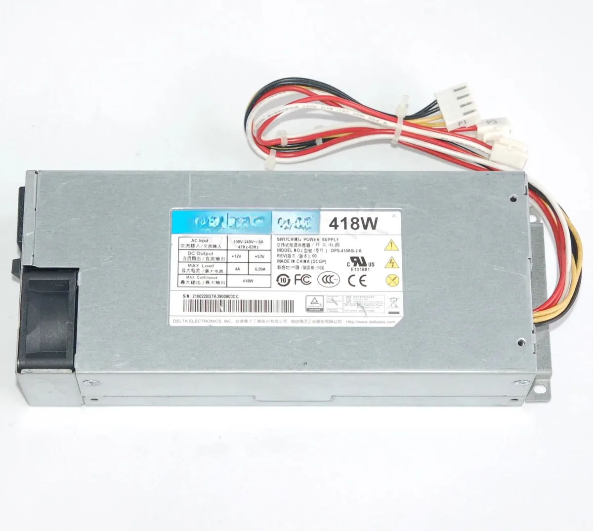 KHACHIMO KHACHIMO DPS-410AB-2A Delta 418W P1A-P10418-D-F2 power supply — tuotekuva