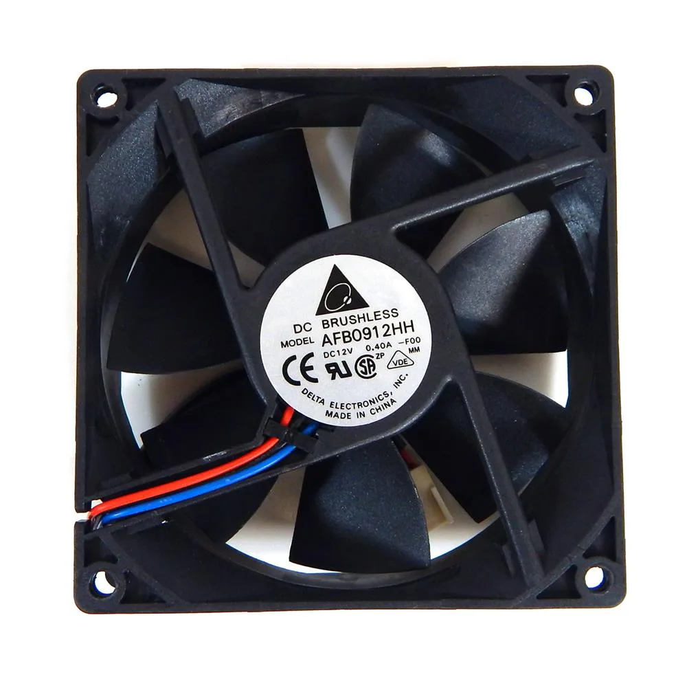 DELTA DELTA AFB0912HH 12V 0.40A 92x25mm 3-wire fan — photo du produit