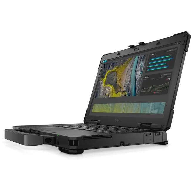 Dell Latitude 5430 rugged notebook in black, closed lid, matte finish