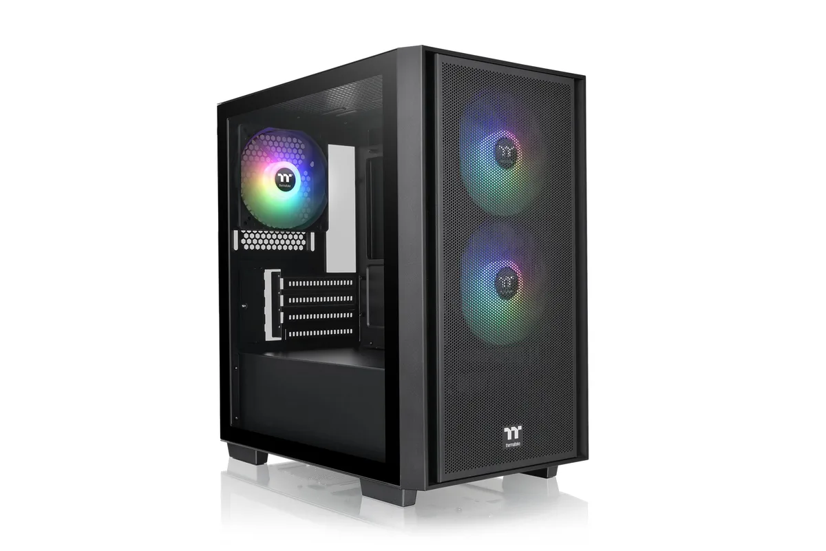 Thermaltake Thermaltake Versa H16 TG ARGB Micro ATX PC Case CA-1Y8-00S1WN-02 — product photo